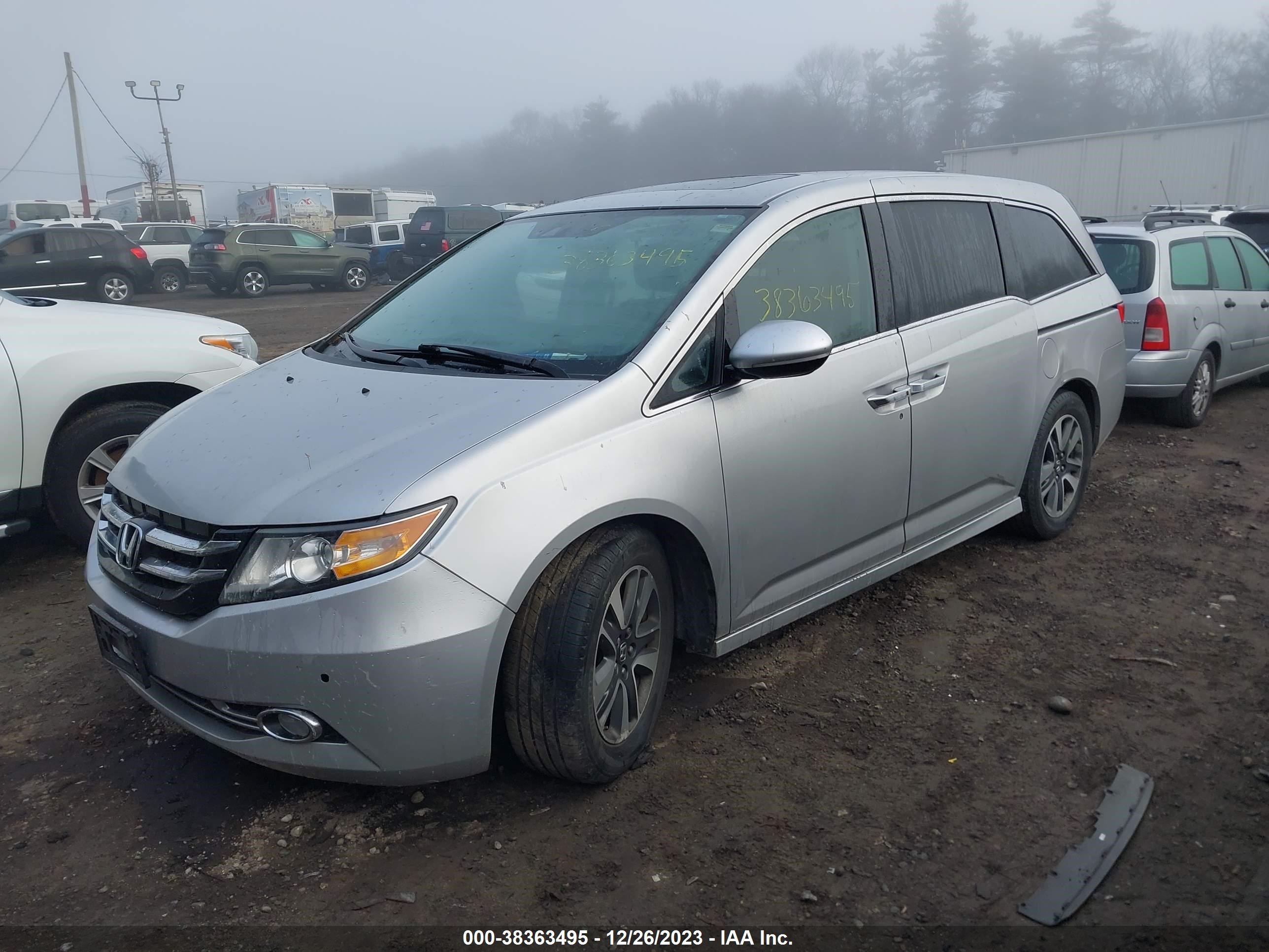 Photo 1 VIN: 5FNRL5H90FB075967 - HONDA ODYSSEY 