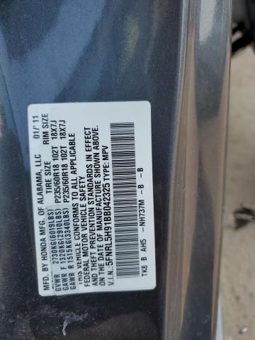 Photo 12 VIN: 5FNRL5H91BB042325 - HONDA ODYSSEY TO 