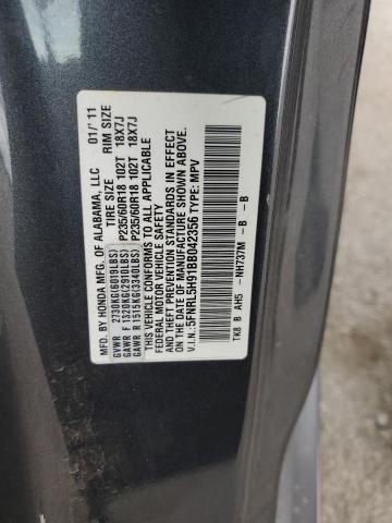 Photo 12 VIN: 5FNRL5H91BB042356 - HONDA ODYSSEY TO 