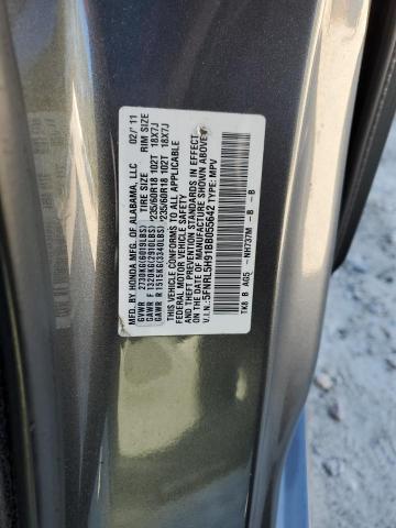 Photo 12 VIN: 5FNRL5H91BB055642 - HONDA ODYSSEY TO 