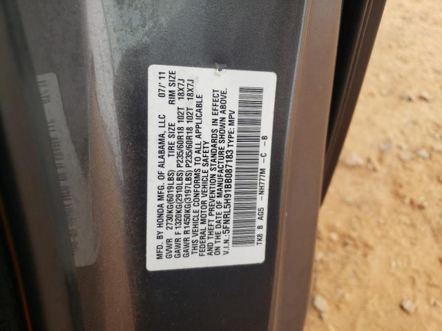 Photo 11 VIN: 5FNRL5H91BB087183 - HONDA ODYSSEY 