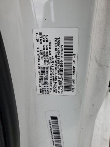 Photo 12 VIN: 5FNRL5H91EB089844 - HONDA ODYSSEY TO 