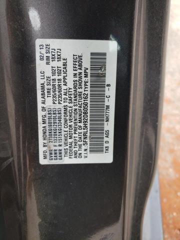 Photo 12 VIN: 5FNRL5H92DB050162 - HONDA ODYSSEY 