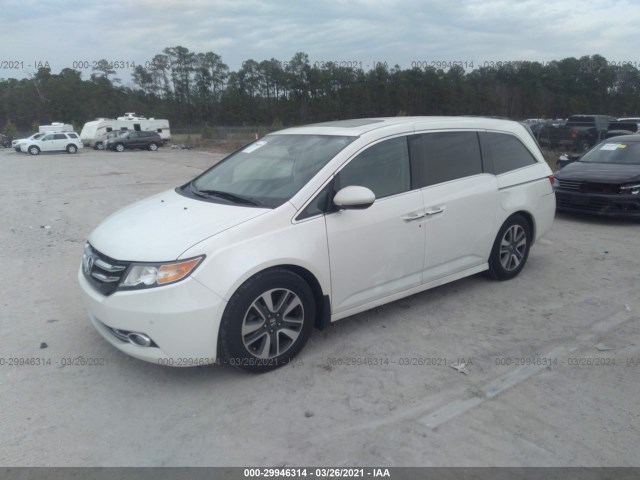 Photo 1 VIN: 5FNRL5H92EB086838 - HONDA ODYSSEY 