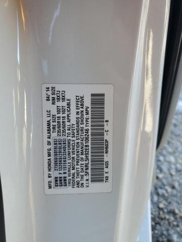 Photo 12 VIN: 5FNRL5H92EB106246 - HONDA ODYSSEY TO 