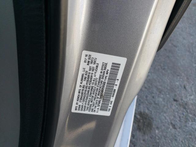 Photo 12 VIN: 5FNRL5H92GB059500 - HONDA ODYSSEY TO 