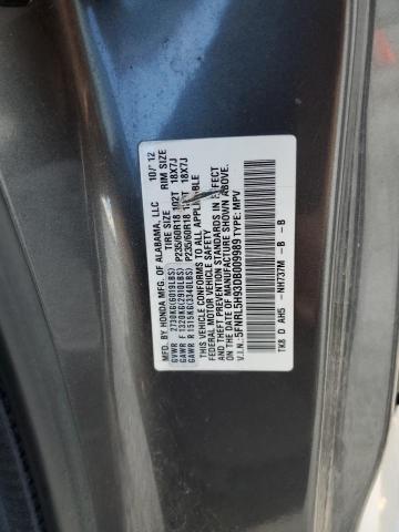 Photo 9 VIN: 5FNRL5H93DB009989 - HONDA ODYSSEY TO 