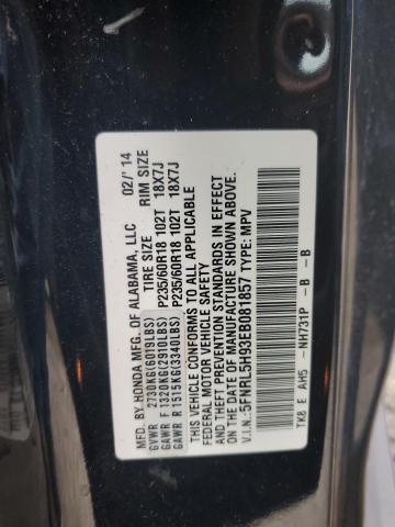 Photo 12 VIN: 5FNRL5H93EB081857 - HONDA ODYSSEY 