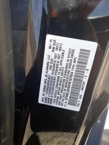 Photo 12 VIN: 5FNRL5H93FB107844 - HONDA ODYSSEY TO 