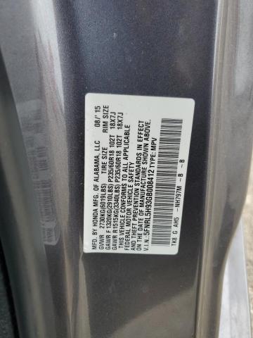 Photo 12 VIN: 5FNRL5H93GB008412 - HONDA ODYSSEY 