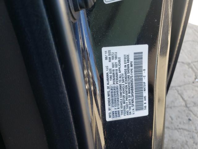 Photo 9 VIN: 5FNRL5H94BB093575 - HONDA ODYSSEY TO 