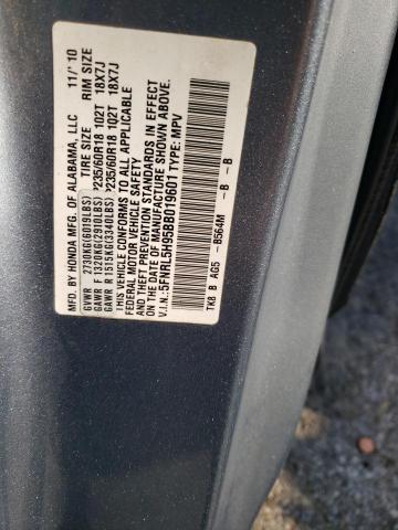 Photo 13 VIN: 5FNRL5H95BB019601 - HONDA ODYSSEY 