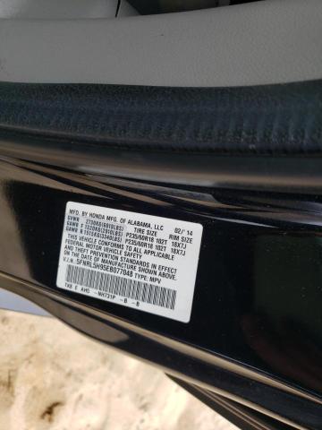 Photo 9 VIN: 5FNRL5H95EB077048 - HONDA ODYSSEY TO 