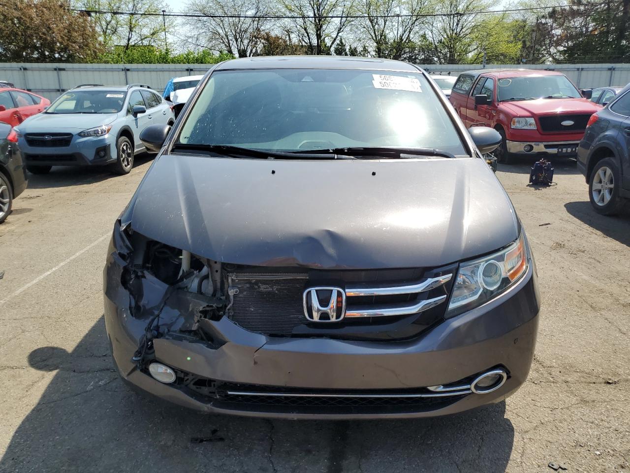 Photo 4 VIN: 5FNRL5H95FB001377 - HONDA ODYSSEY 