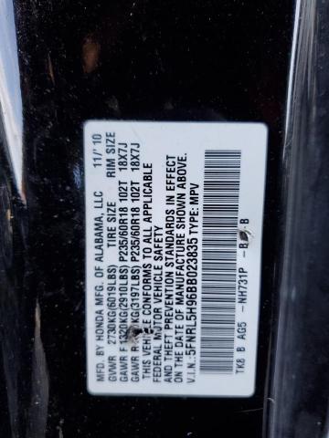 Photo 12 VIN: 5FNRL5H96BB023835 - HONDA ODYSSEY 