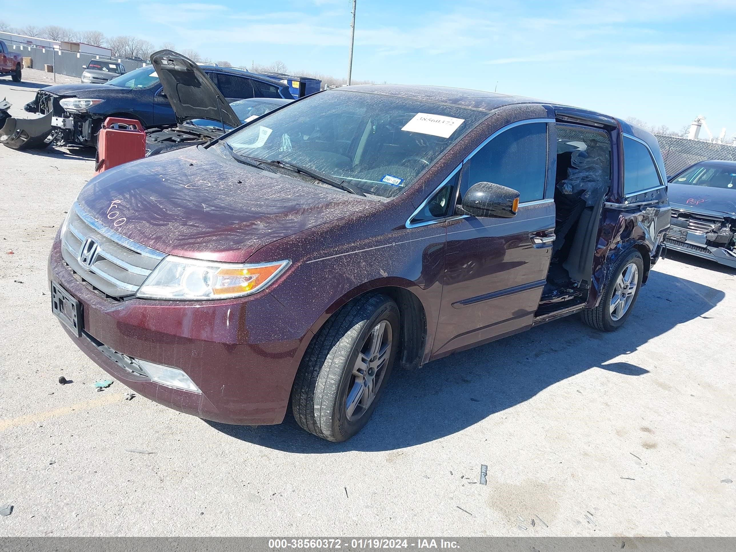 Photo 1 VIN: 5FNRL5H96CB085446 - HONDA ODYSSEY 