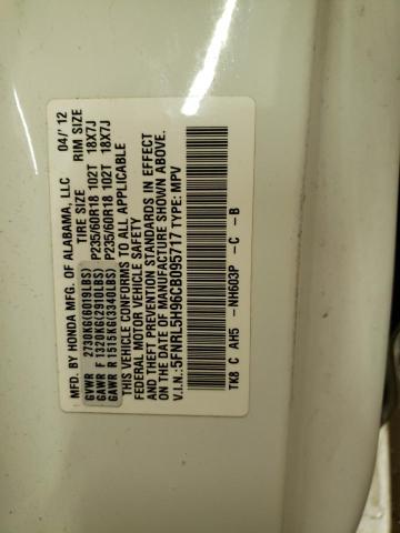 Photo 12 VIN: 5FNRL5H96CB095717 - HONDA ODYSSEY TO 