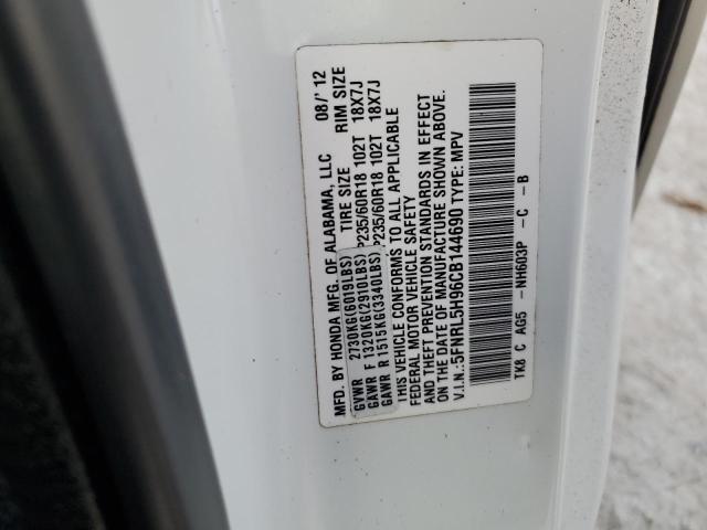 Photo 13 VIN: 5FNRL5H96CB144690 - HONDA ODYSSEY TO 