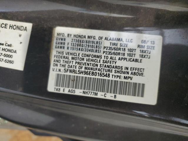 Photo 13 VIN: 5FNRL5H96EB016548 - HONDA ODYSSEY TO 