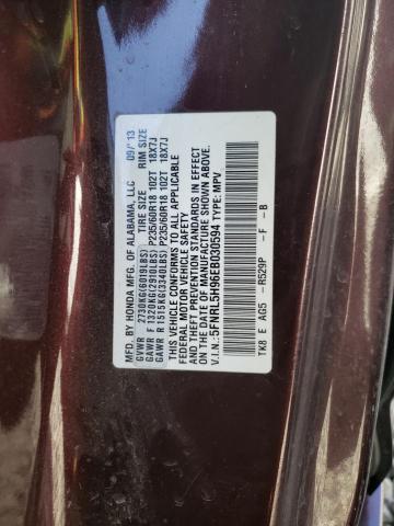 Photo 13 VIN: 5FNRL5H96EB030594 - HONDA ODYSSEY TO 