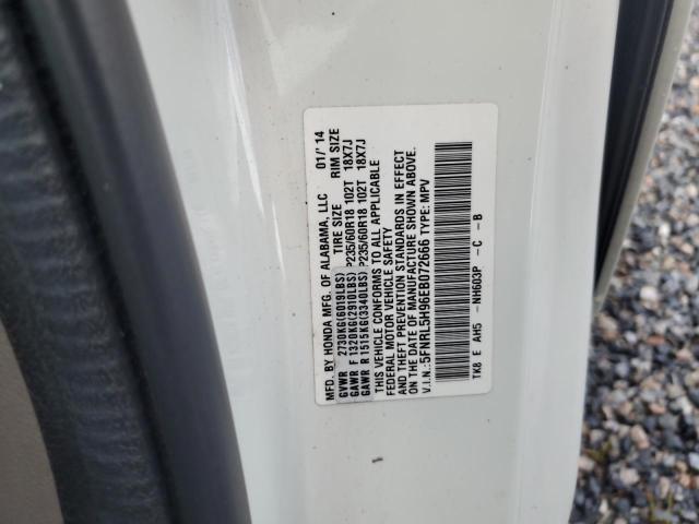 Photo 13 VIN: 5FNRL5H96EB072666 - HONDA ODYSSEY TO 