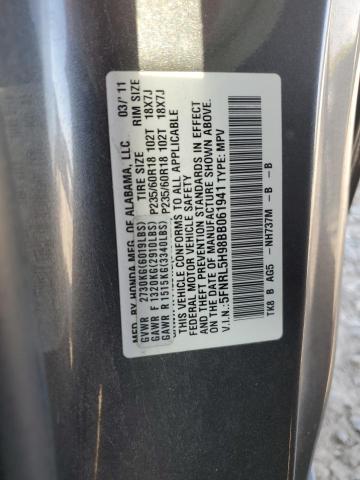 Photo 13 VIN: 5FNRL5H98BB061941 - HONDA ODYSSEY TO 