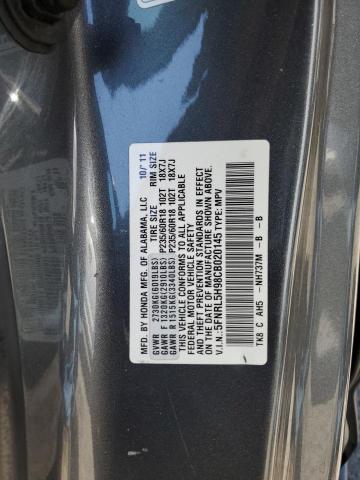 Photo 12 VIN: 5FNRL5H98CB020145 - HONDA ODYSSEY 