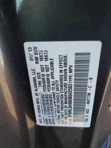 Photo 12 VIN: 5FNRL5H98DB042583 - HONDA ODYSSEY TO 