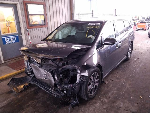 Photo 1 VIN: 5FNRL5H98EB017765 - HONDA ODYSSEY TO 