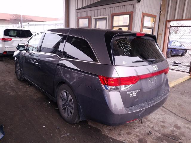 Photo 2 VIN: 5FNRL5H98EB017765 - HONDA ODYSSEY TO 