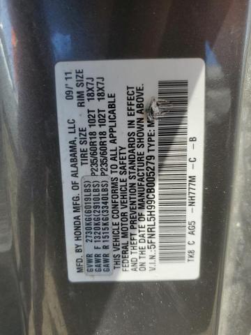 Photo 12 VIN: 5FNRL5H99CB005279 - HONDA ODYSSEY TO 