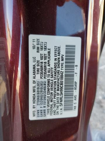 Photo 12 VIN: 5FNRL5H99CB018842 - HONDA ODYSSEY TO 