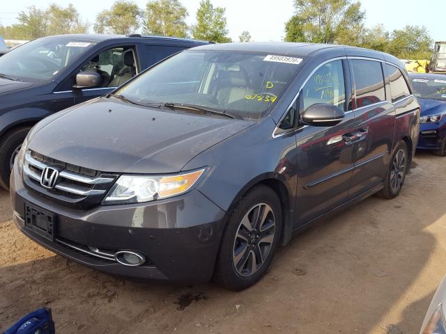 Photo 1 VIN: 5FNRL5H99FB078351 - HONDA ODYSSEY TO 