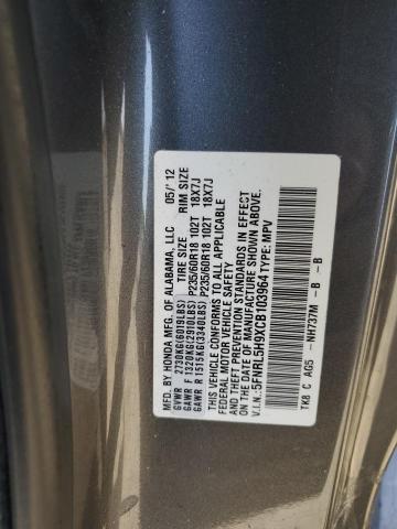 Photo 12 VIN: 5FNRL5H9XCB103964 - HONDA ODYSSEY TO 