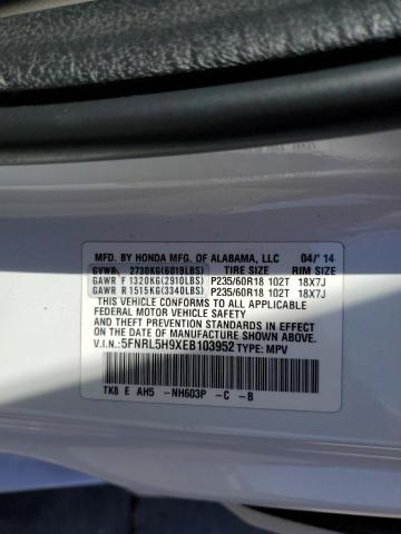 Photo 13 VIN: 5FNRL5H9XEB103952 - HONDA ODYSSEY 