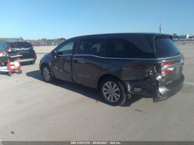 Photo 2 VIN: 5FNRL6H23LB011491 - HONDA ODYSSEY 