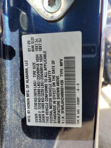 Photo 9 VIN: 5FNRL6H24MB001456 - HONDA ODYSSEY LX 