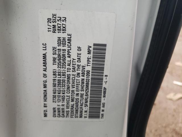 Photo 13 VIN: 5FNRL6H26MB031090 - HONDA ODYSSEY LX 