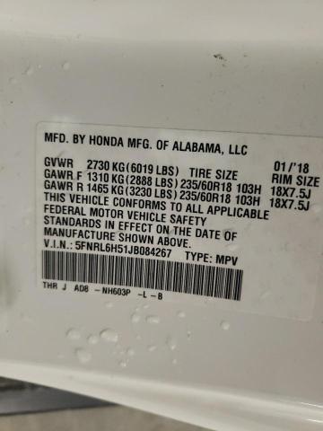 Photo 12 VIN: 5FNRL6H51JB084267 - HONDA ODYSSEY EX 