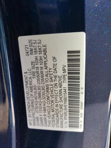 Photo 12 VIN: 5FNRL6H51NB015441 - HONDA ODYSSEY EX 