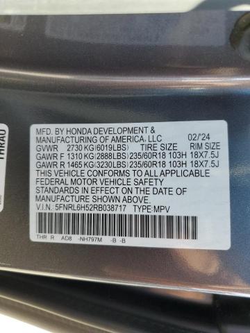 Photo 13 VIN: 5FNRL6H52RB038717 - HONDA ODYSSEY EX 