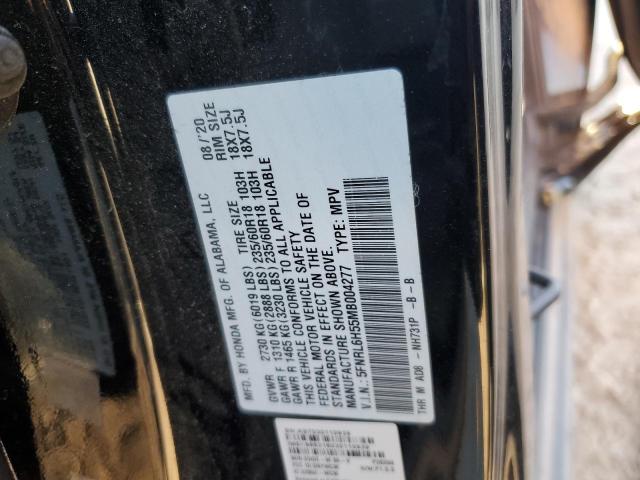 Photo 12 VIN: 5FNRL6H55MB004277 - HONDA ODYSSEY EX 