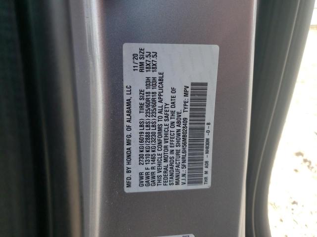 Photo 9 VIN: 5FNRL6H56MB028409 - HONDA ODYSSEY EX 