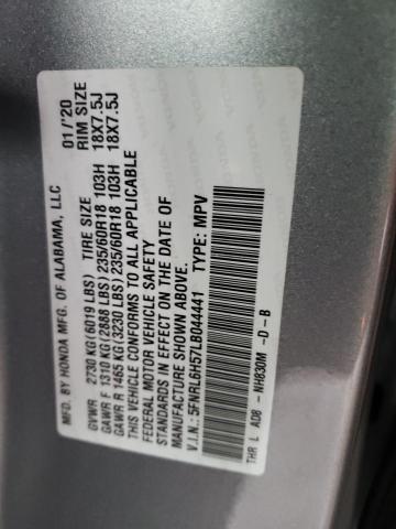 Photo 12 VIN: 5FNRL6H57LB044441 - HONDA ODYSSEY EX 