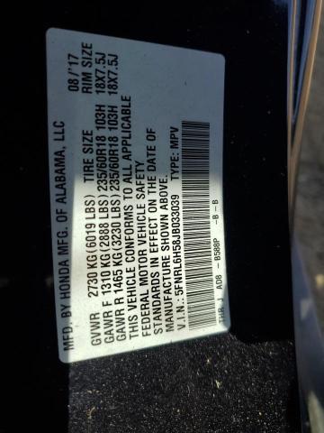 Photo 12 VIN: 5FNRL6H58JB033039 - HONDA ODYSSEY EX 