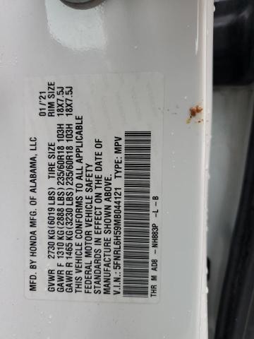 Photo 12 VIN: 5FNRL6H59MB044121 - HONDA ODYSSEY EX 