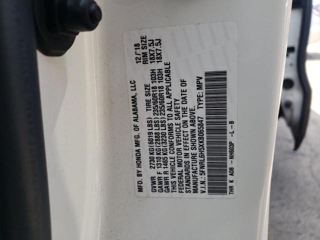 Photo 12 VIN: 5FNRL6H5XKB065847 - HONDA ODYSSEY EX 