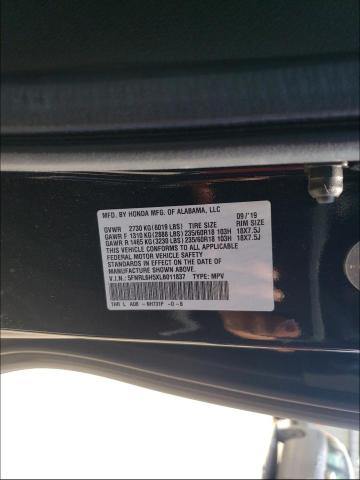 Photo 9 VIN: 5FNRL6H5XLB011837 - HONDA ODYSSEY EX 