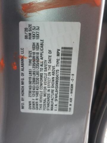 Photo 9 VIN: 5FNRL6H5XMB004775 - HONDA ODYSSEY EX 