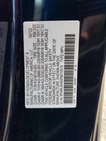 Photo 11 VIN: 5FNRL6H60PB010579 - HONDA ODYSSEY EX 